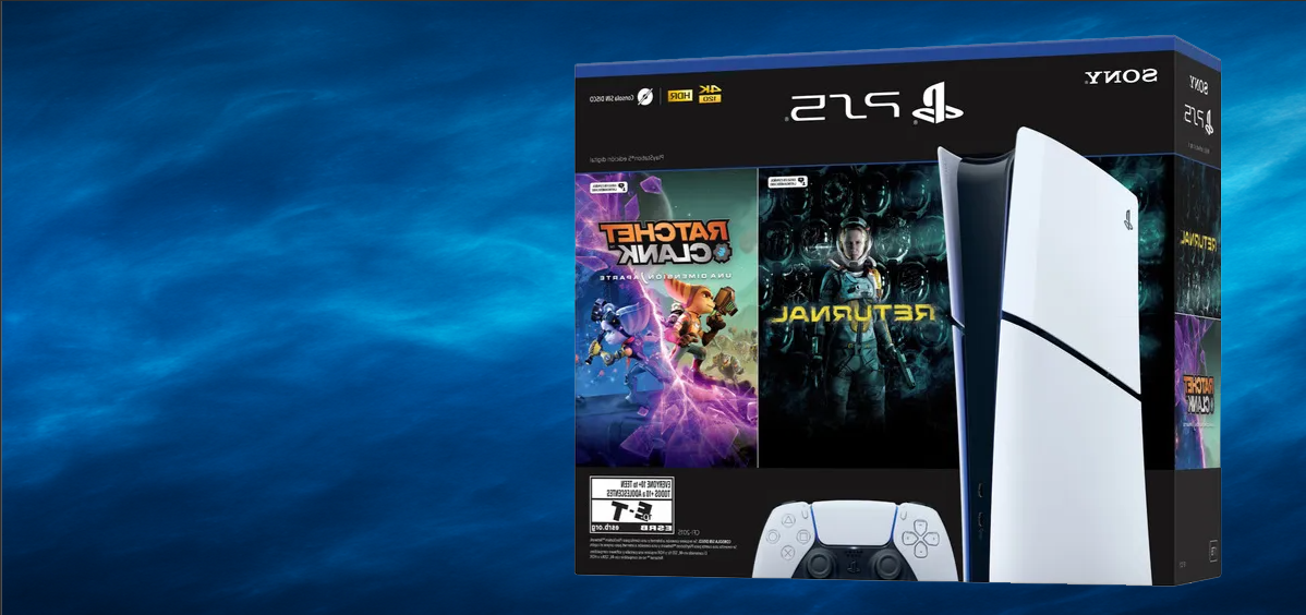 Console Sony PlayStation 5 Digital Slim 1TB – Branco + Jogos Returnal e Ratchet & Clank + Controle Sem Fio DualSense Branco