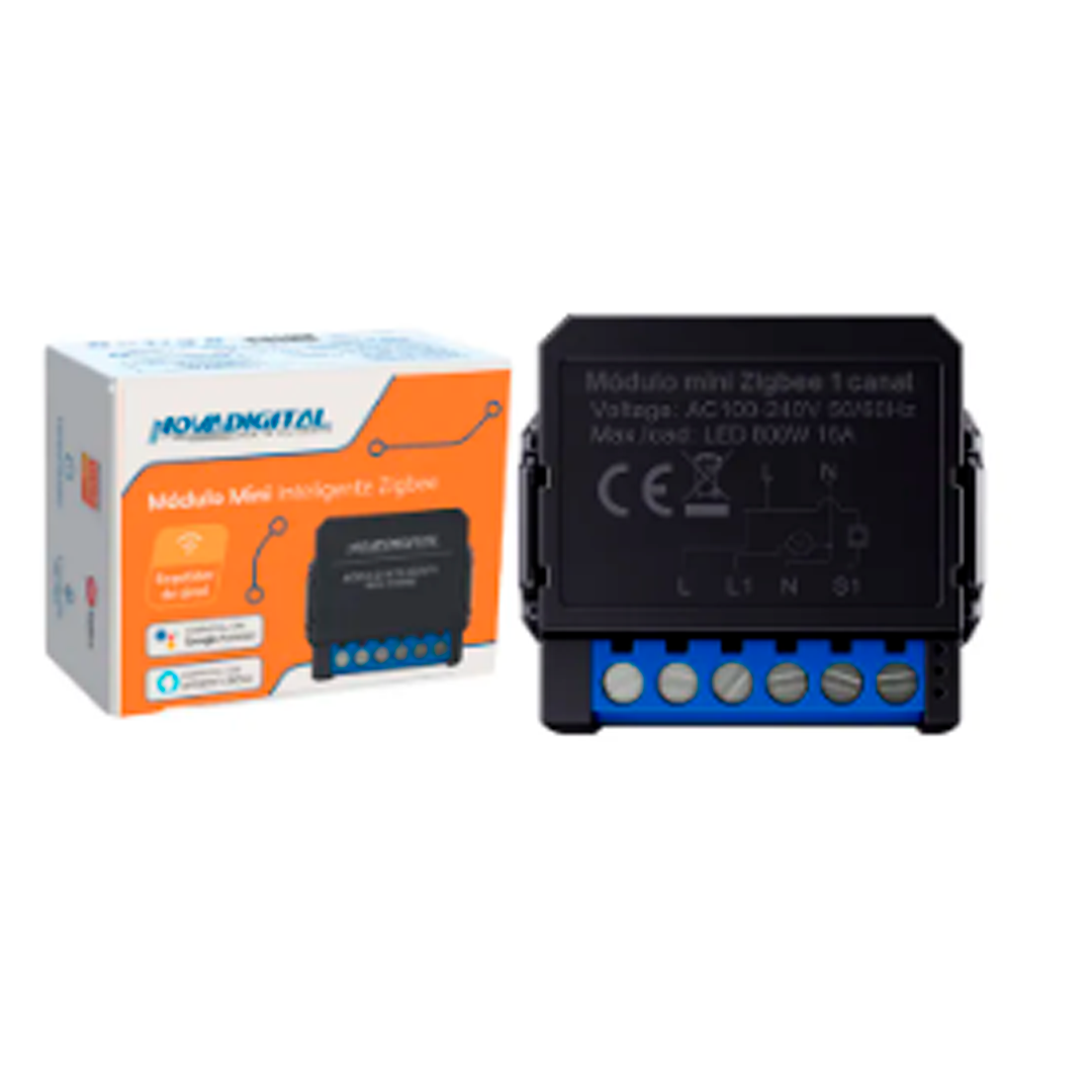 Relé inteligente Zigbee mini